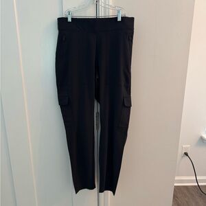 Athleta Black Cargo Pants